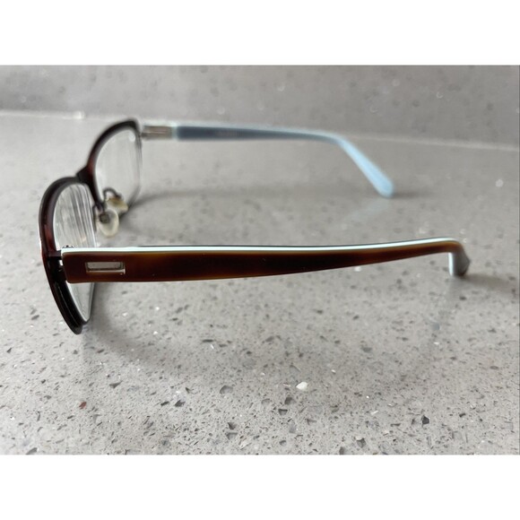 VANNI Eyeglasses FRAMES ONLY V824 C46 53/15/140 BLUE & RED full rim rectangle - Picture 3 of 14